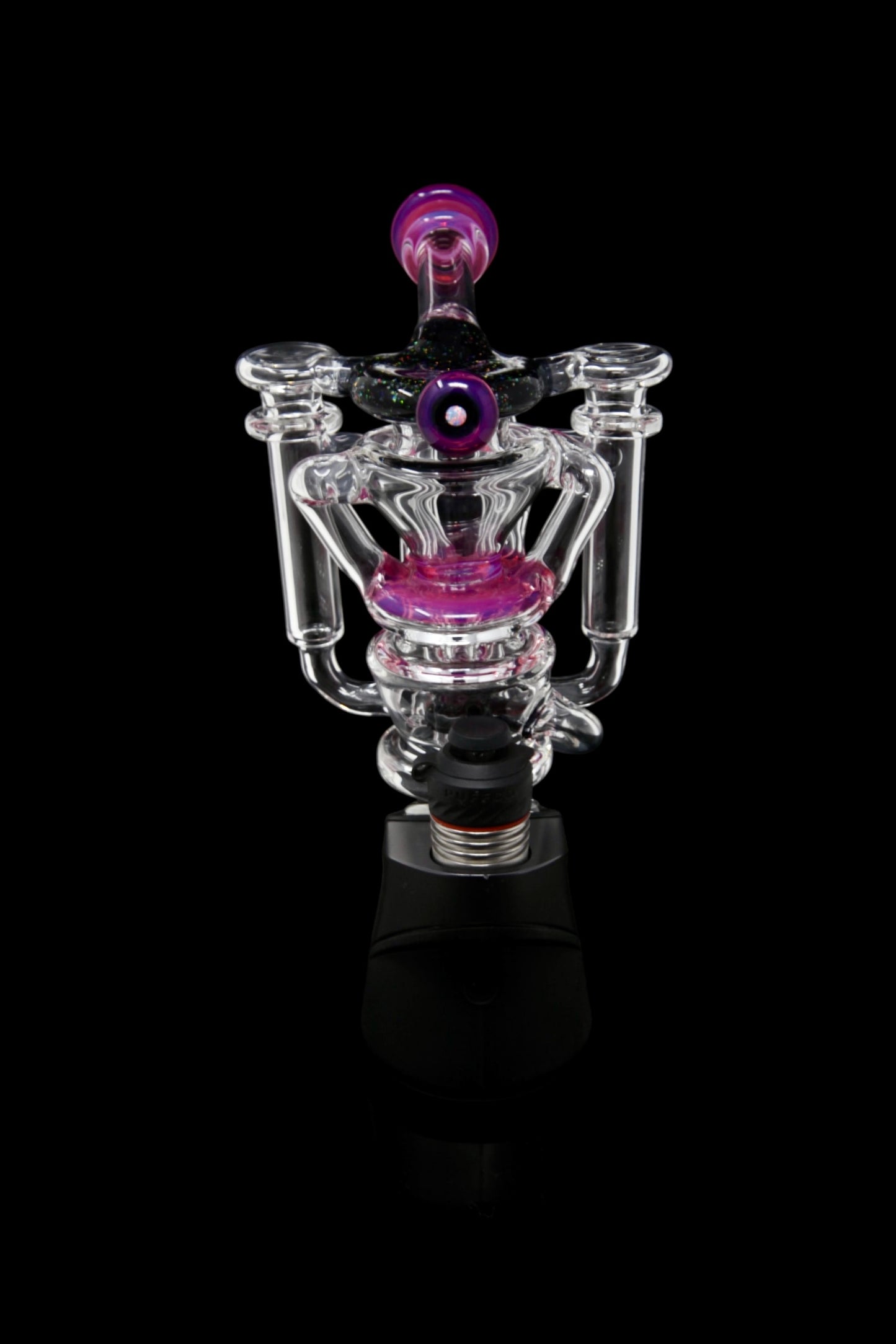 Crushed Opal & Telemagenta Mini R3 Core Reactor Recycler Puffco Top