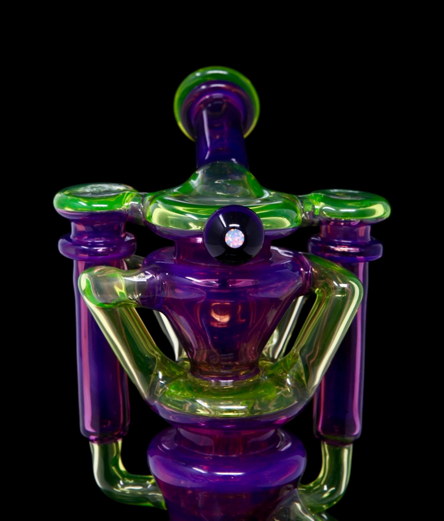 Royal Jelly & Ion Full Color Mini R3 Core Reactor Recycler Puffco Top