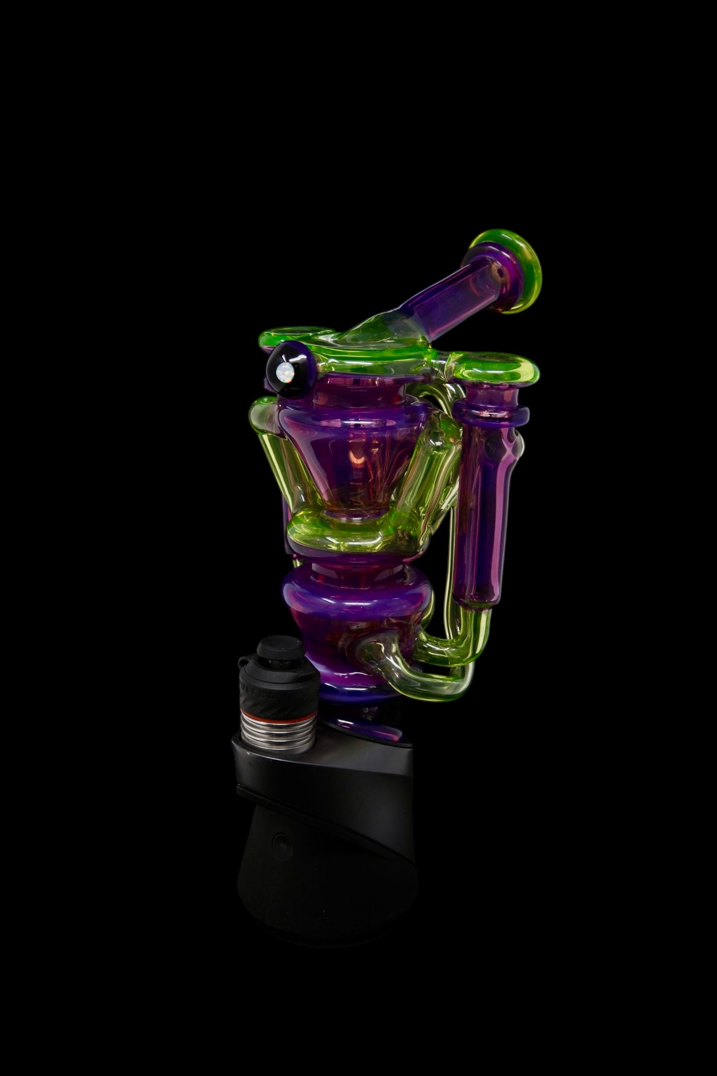 Royal Jelly & Ion Full Color Mini R3 Core Reactor Recycler Puffco Top