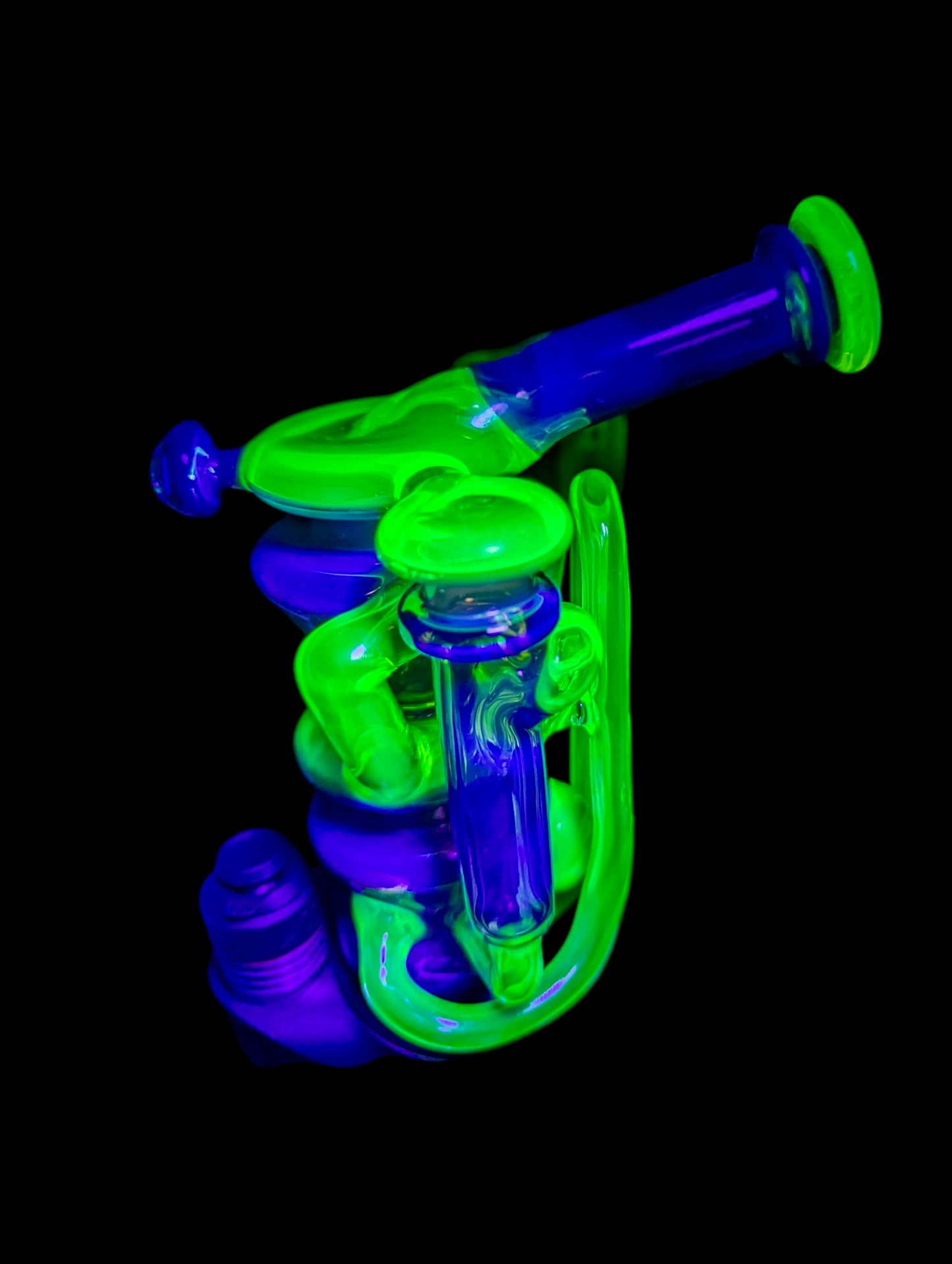 Royal Jelly & Ion Full Color Mini R3 Core Reactor Recycler Puffco Top