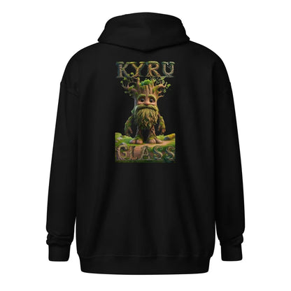 Kyru Glass Unisex Heavy Blend Zip Up Hoodie